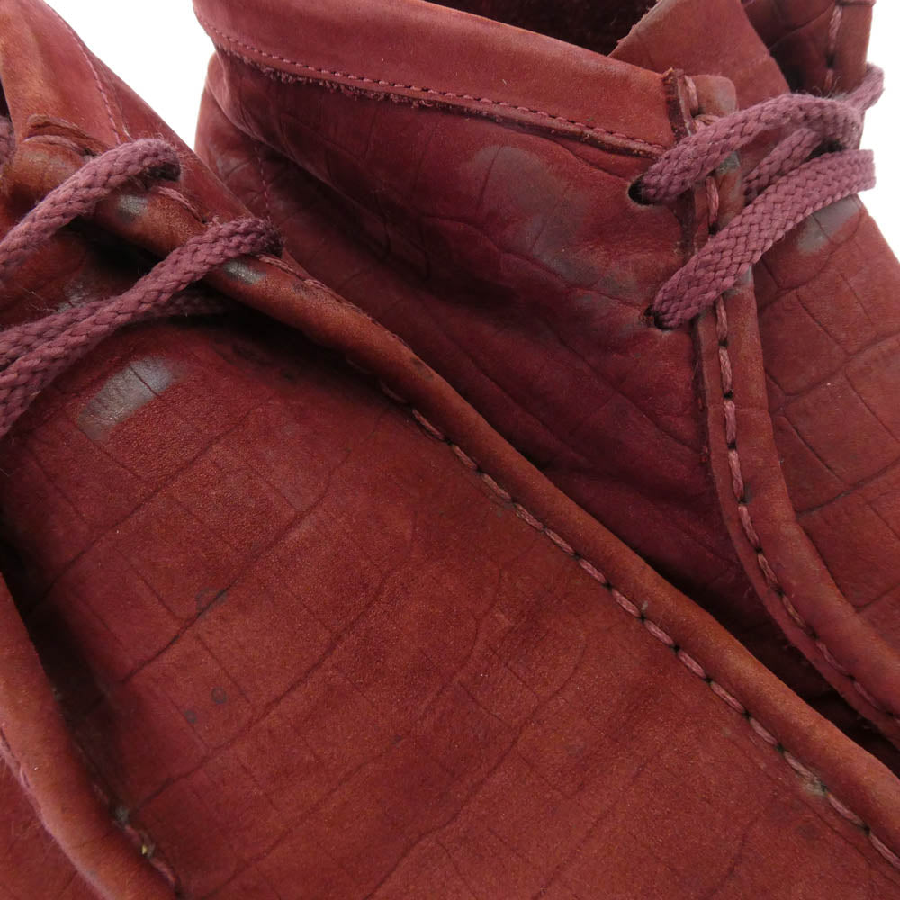 Supreme シュプリーム Wallabee ワラビー エンボス シューズ エンジ系 9.5【中古】