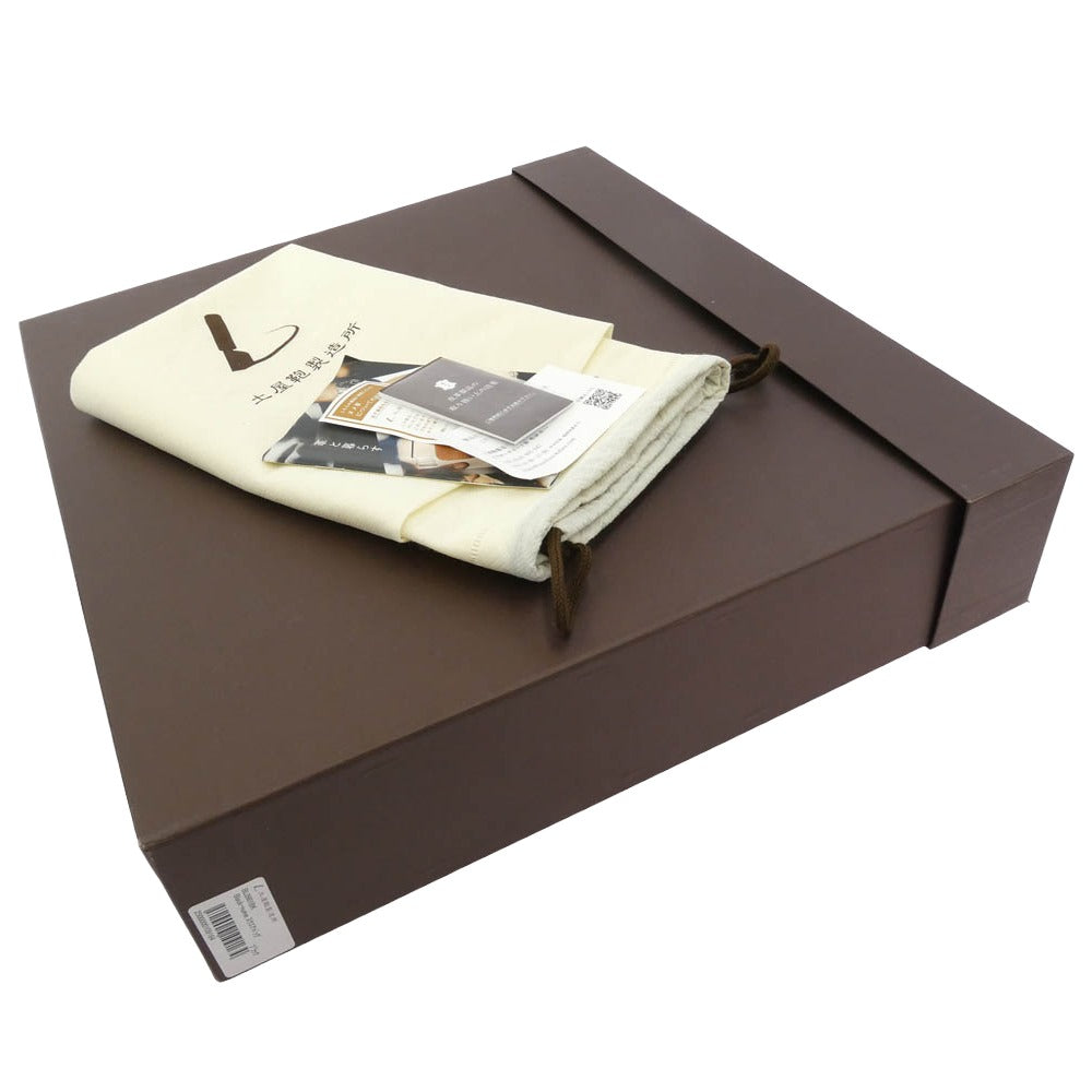 土屋鞄 BL0901BK ブラックヌメ スクエアバッグ レザーブリーフケース ブラック系【中古】