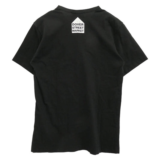 CHROME HEARTS クロムハーツ(原本無) ZI-T002 Dover Street Market ドーバーストリートマーケット ホースシューロゴ 半袖 Tシャツ ブラック系 L【中古】