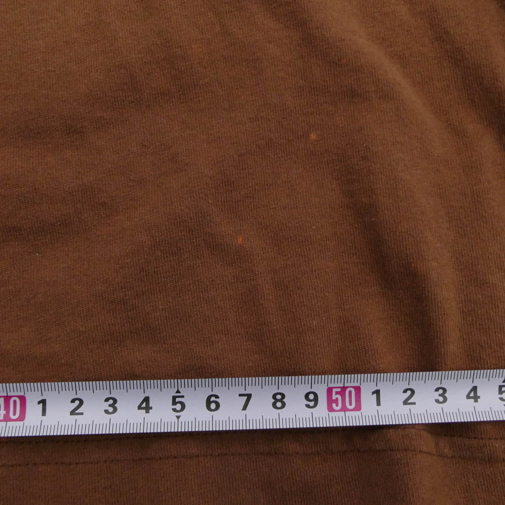 CHROME HEARTS クロムハーツ(原本無) MATTY BOY PPO STRUCTURE L/S TEE マッティボーイ ロンT ロングスリーブ Tシャツ 長袖 カットソー ブラウン系 XL【中古】