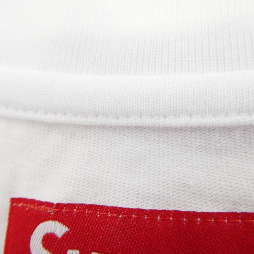 Supreme シュプリーム 24AW Small Box Logo L/S Tee スモールボックス ロゴ クルーネック 長袖 カットソー Tシャツ ホワイト系 M【中古】