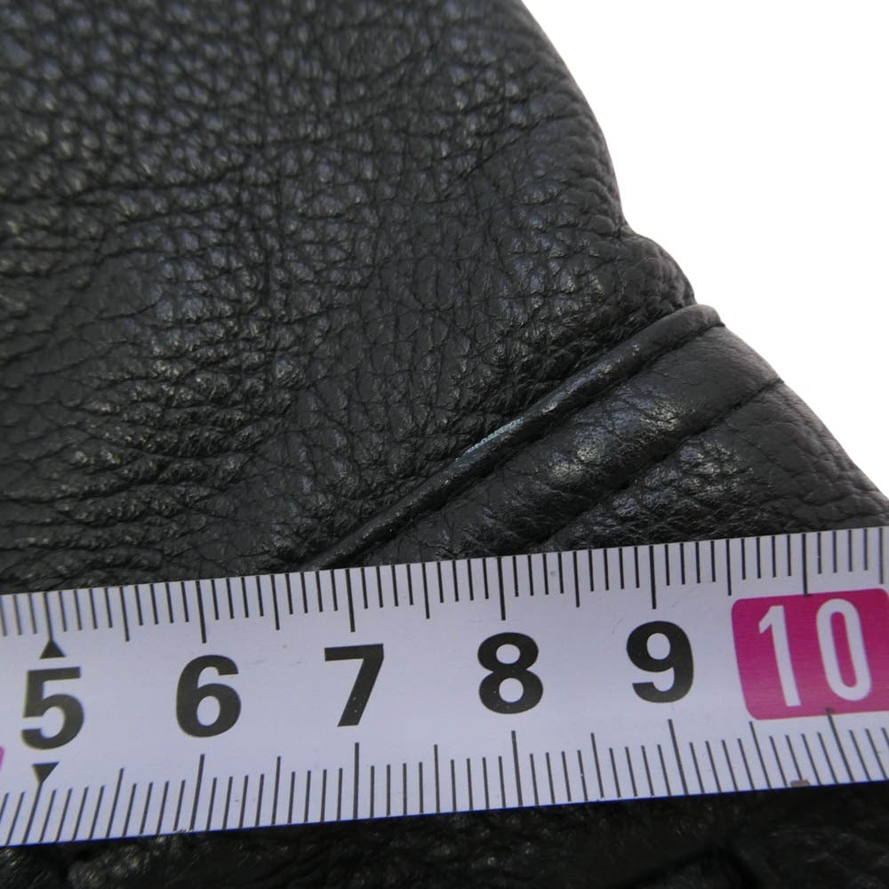 GAP ギャップ 112981-00-1 OLD オールド レザー カーコート ブラック系 L【中古】