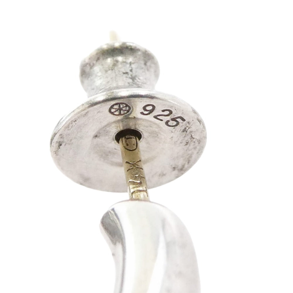 CHROME HEARTS クロムハーツ(原本無) HOOP PLAIN プレーン フープ ピアス シルバー系【中古】