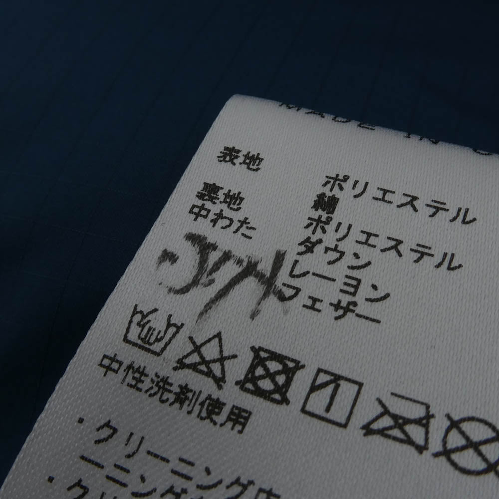 THE NORTH FACE ノースフェイス ND2362N PURPLE LABEL パープルレーベル 65/35 Sierra Vest シエラ ダウン ベスト ブルー系 L【中古】