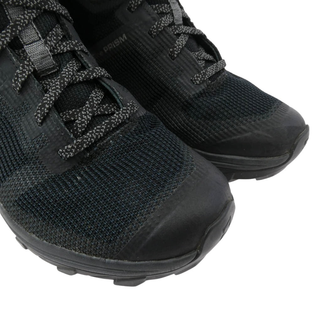 salomon サロモン 411211 OUTline Prism mid GTX アウトライン プリズム ミッド ゴアテックス スニーカー ブラック系 24.5cm【中古】