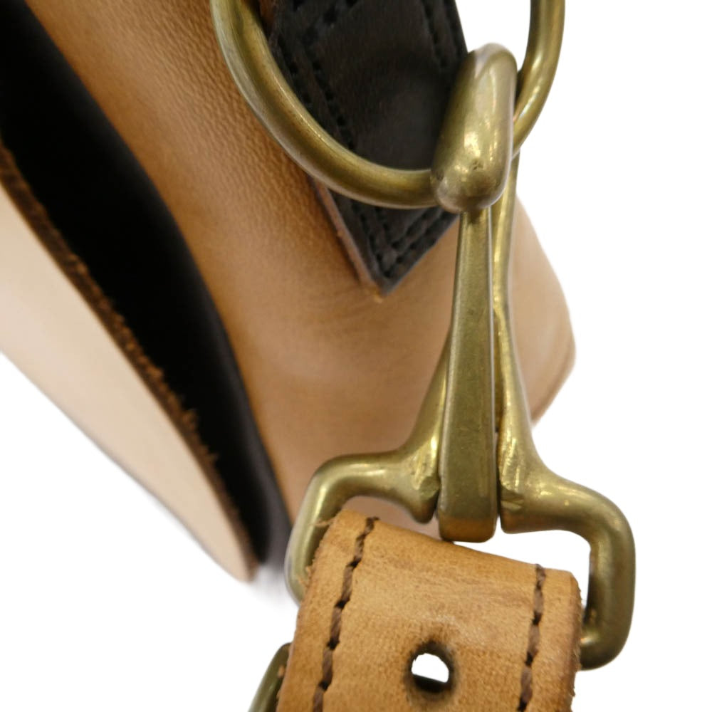 DAPPER'S ダッパーズ Lot1190 Combination Leather Mini Shoulder コンビネーション レザー ミニ ショルダー バッグ ブラウン系【中古】