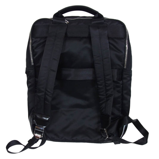 PELLE MORBIDA ペッレモルビダ HYDROFOIL ハイドロフォイル バックパック ビジネス リュック ブラック系【中古】