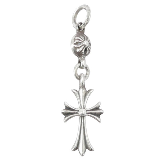 CHROME HEARTS クロムハーツ(原本無) 1B TNY CH CRS 1ボール タイニー CHクロス チャーム ネックレス ペンダントトップ シルバー系【中古】