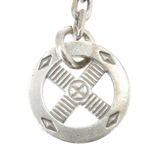 WINGROCK ウィングロック SV メディスンホイール フック チェーン ネックレス シルバー系【中古】