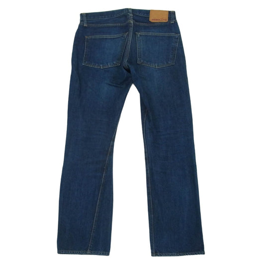 RESOLUTE リゾルト Lot 710 テーパード ストレート デニム パンツ 日本製 インディゴブルー系 W32 L32【中古】