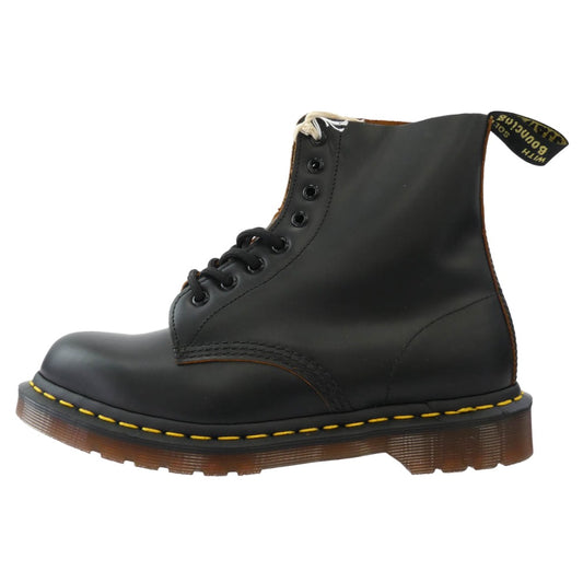 Dr.Martens ドクターマーチン VINTAGE 1460 イングランド製 1460 8EYE SHOE 8ホール ブーツ ブラック系 US8【新古品】【未使用】【中古】