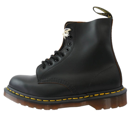 Dr.Martens ドクターマーチン VINTAGE 1460 イングランド製 1460 8EYE SHOE 8ホール ブーツ ブラック系 US8【新古品】【未使用】【中古】