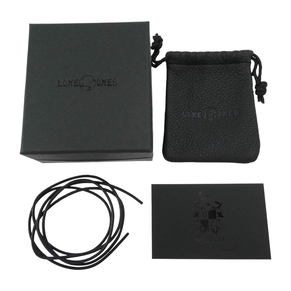 LONE ONES ロンワンズ Beyond coolギャランティカード付属 Crane Bell クレーンベル Sサイズ シルバー系【中古】