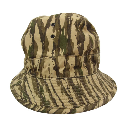 TENDERLOIN テンダーロイン T-JUNGLE HAT ジャングル 迷彩 カモ 帽子 ハット カーキ系 L【中古】