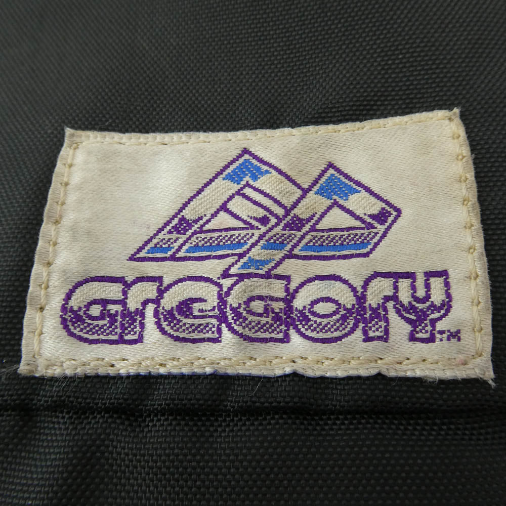GREGORY グレゴリー 90s 紫タグ 旧タグ USA製 ショルダーバッグ ブラック系【中古】