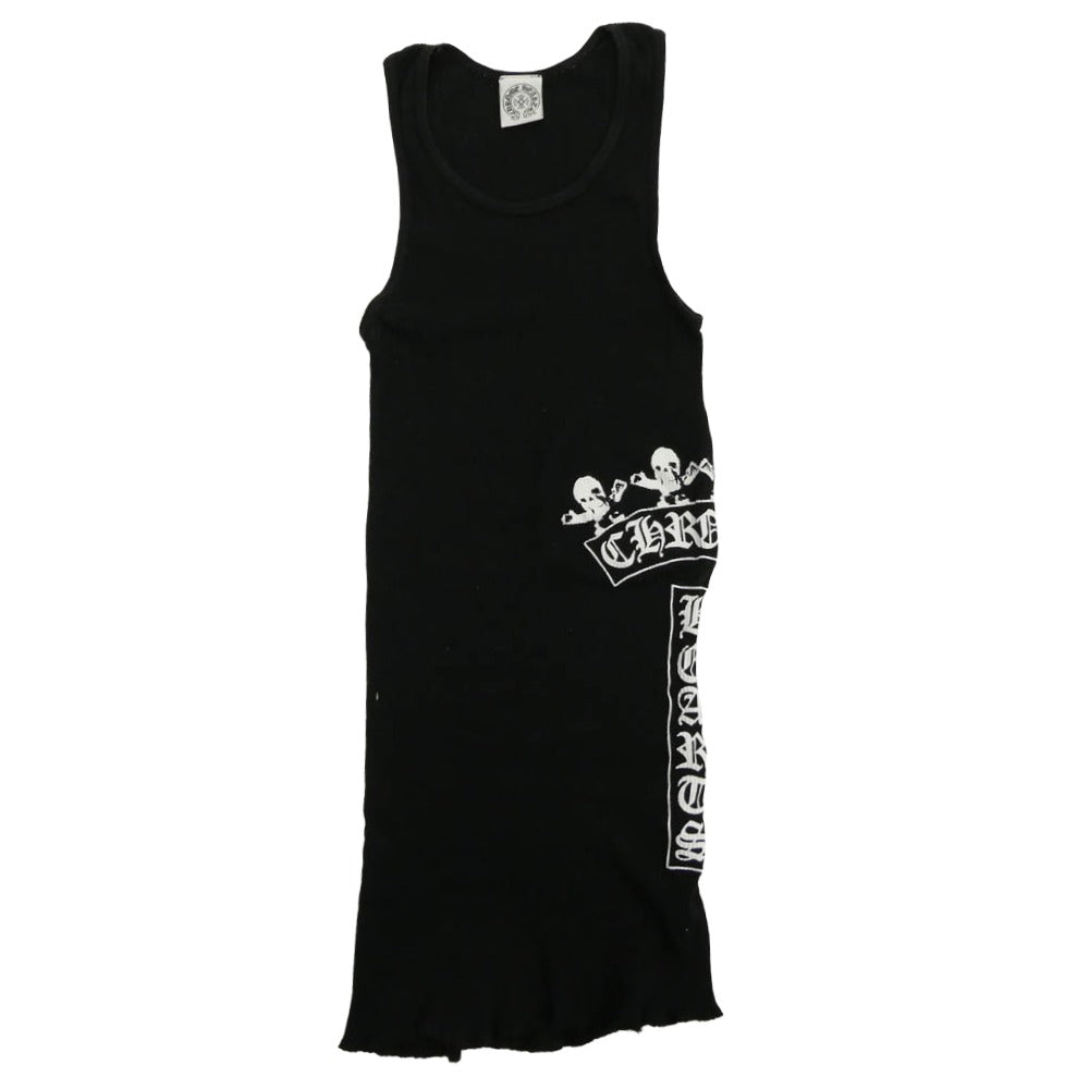 Chrome Hearts × Foti タンクトップ ブラック 黒 L CHROME HEARTS クロムハーツ（原本無） RIB TANK FOTI フォティ サイド