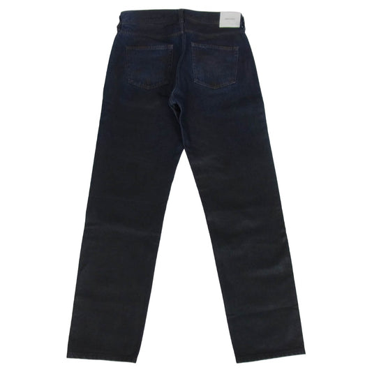 ナマチェコ WAX PAINT DENIM ワックス グラデーション ペイント デニム パンツ インディゴブルー系 M【中古】