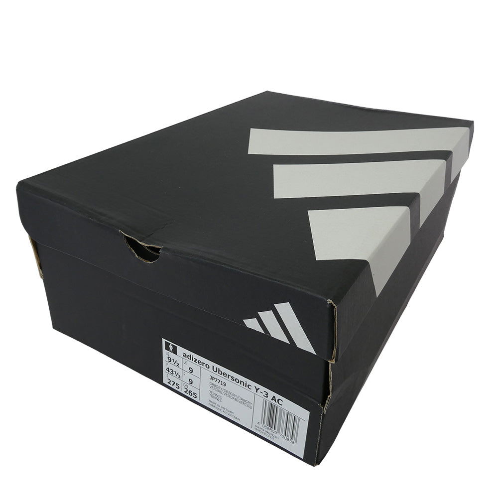 Y-3 Yohji Yamamoto ワイスリー ヨウジヤマモト JP7719 ADIZERO UBERSONIC 5 Tennis Orbit Grey アディゼロ ウーバーソニック 5 テニス オービット グレー スニーカー グレー系 27.5cm【美品】【中古】