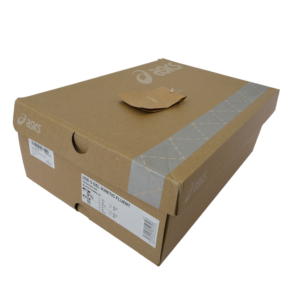 asics アシックス 1203A748-001 Kiko Kostadinov Studio US6-S Gel-Kinetic Fluent Black Vanillaキココスタディノフ スタジオ アシックス US6-S ゲルキネティック フルーエント ブラック バニラ スニーカー ブラック系 27.5cm【美品】【中古】