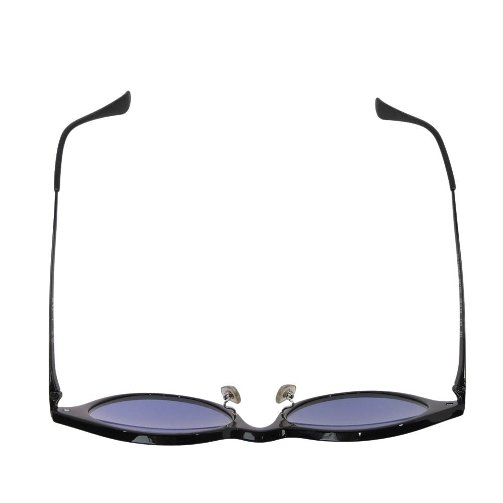 Ray-Ban レイバン RB4334D ローブリッジフィット カラーレンズ サングラス アイウェア メガネ 眼鏡 フレーム:ブラック系 レンズ:ブルー系 55□19-145【中古】