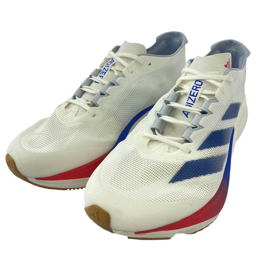 adidas アディダス JI4476 Adizero Boston 12 アディゼロ ボストン ランニングシューズ スニーカー ホワイト系 マルチカラー系 27.5cm【中古】