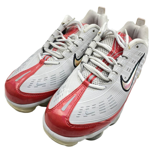 NIKE ナイキ CK2718-002 Air Vapormax 360 Vast Grey White エア ヴェイパーマックス 360 ヴァスト グレー ホワイト ローカット スニーカー ホワイト系 レッド系 26.5cm【中古】