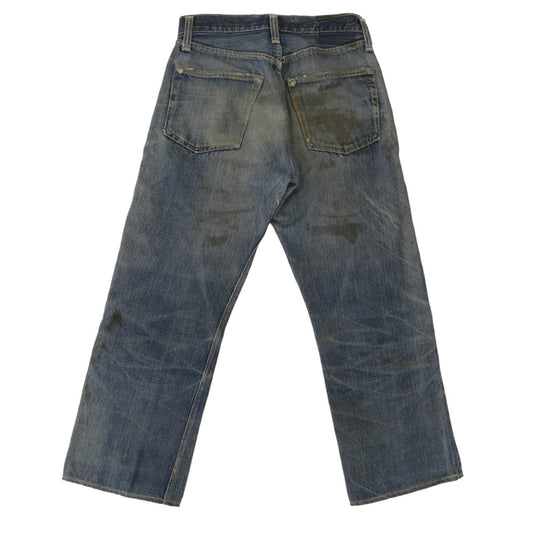 Levi's リーバイス 40s S501XX 大戦モデル 片面タブ WWII デニム パンツ インディゴブルー系【中古】