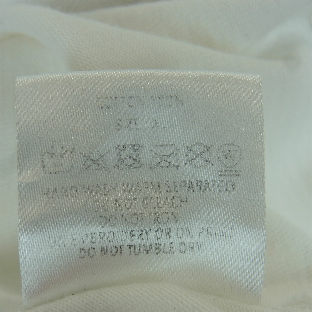 GOD SELECTION XXX ゴッドセレクション 20SS GX-S20-ST-17 LADY GAGA レディーガガ フォト プリント 半袖 Tシャツ オフホワイト系 XL【中古】