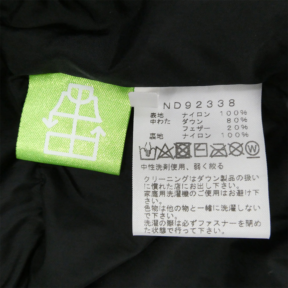 THE NORTH FACE ノースフェイス ND92338 Nuptse Vest ヌプシ ベスト ダウンベスト ブラック系 S【中古】