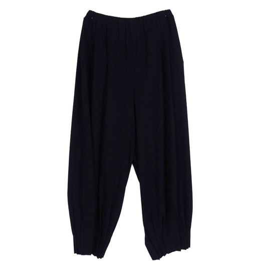 ENFOLD エンフォルド 23SS 300IA231-0671 TACK-HEM PANTS タック ヘム パンツ ブラック系 38【美品】【中古】