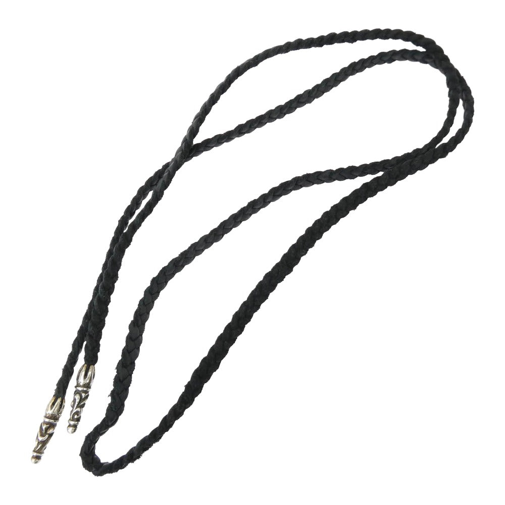 CHROME HEARTS クロムハーツ（原本無） LEATHER BRAID SCROLL