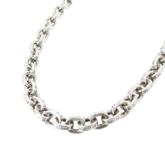 CHROME HEARTS クロムハーツ(原本無) PAPER CHAIN 20 ペーパーチェーンネックレス 20inch 20インチ シルバー系【中古】