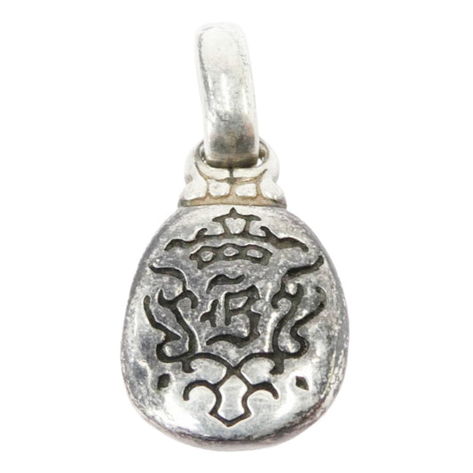 BILL WALL LEATHER ビルウォールレザー DARUMA 上野店限定 だるま モチーフ ペンダントトップ シルバー系【中古】