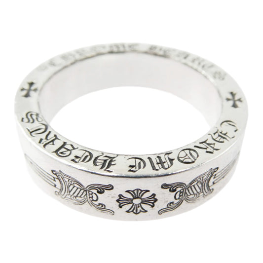 CHROME HEARTS クロムハーツ(原本無) 6mm SPACER DAGGER 6mm スペーサー ダガー リング シルバー系 JP約15.5号【中古】
