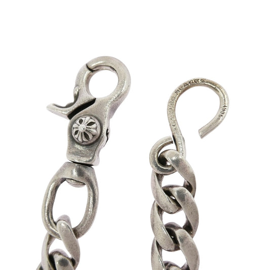 CHROME HEARTS クロムハーツ(原本無) CLASSIC SHORT-S 1クリップ ショート クラシックリンク ウォレットチェーン シルバー系【中古】