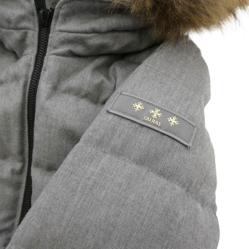 TATRAS タトラス 18AW LTA8SP4514 SPERANZA スペランツァ ファー ダウンジャケット グレー系 01【中古】