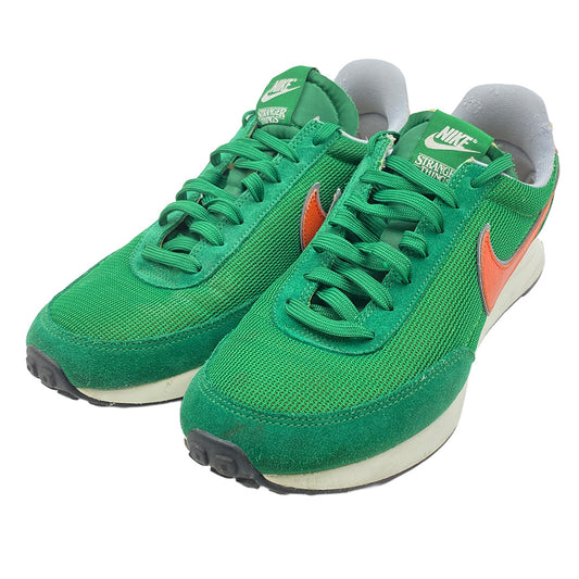 NIKE ナイキ CJ6108-300 × Stranger Things Air Tailwind 79 Hawkins High School ストレンジャー・シングス エアテイルウインド79 ホーキンス ハイ スクール スニーカー グリーン系 オレンジ系 9.5【中古】