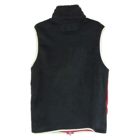 THE NORTH FACE ノースフェイス NA2651N アーガイル柄 POLARTEC ポーラテック フリース ベスト レッド系 L【中古】