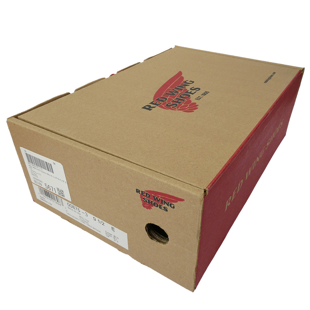RED WING レッドウィング 875 6-inch Classic Moc 6インチ クラシックモック ワーク エンジニア ハイカット ブーツ ブラウン系 27.5cm【極上美品】【中古】