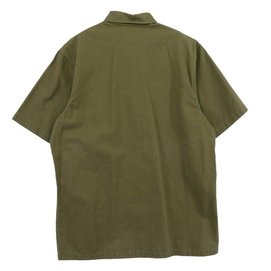 Supreme シュプリーム 13SS Military Nam Shirt ミリタリー ナム 半袖 シャツ カーキ系 L【中古】
