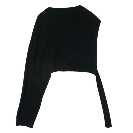 ENFOLD エンフォルド 300EA870-2580 アシンメトリー ニット セーター 中国製 ブラック系 38【中古】