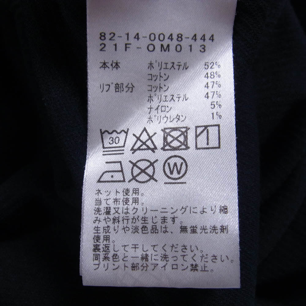 BEAMS ビームス GOLF ゴルフ ロゴ タートルネック カットソー ブラック系 XL【中古】