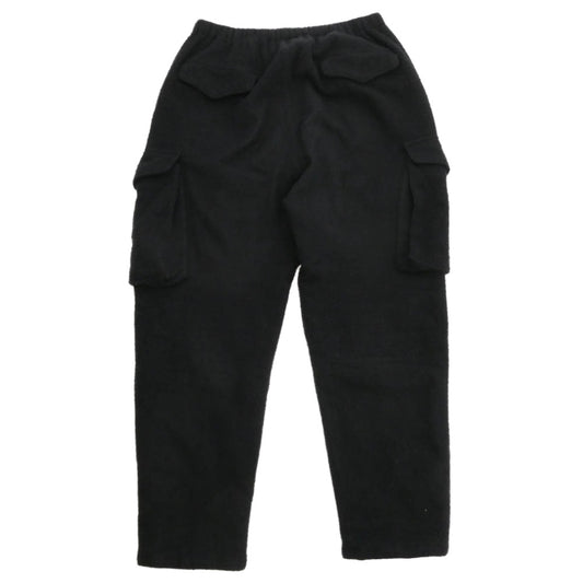 COMOLI コモリ 23AW Y03-03011 縮絨ウール 6P パンツ ブラック系 3【中古】