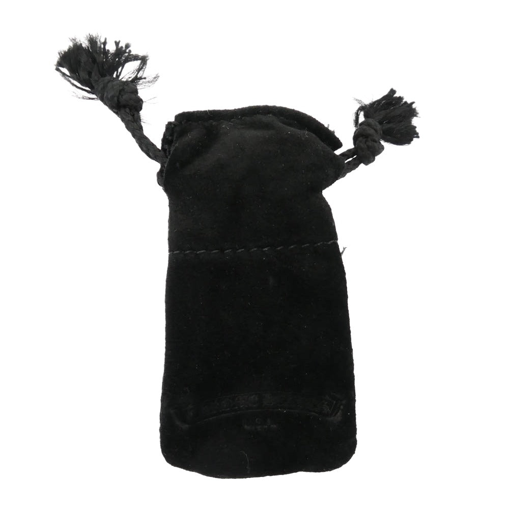 CHROME HEARTS クロムハーツ(原本無) TNY CRSF P SAP タイニーファット クロス PAVE パヴェサファイア ペンダントトップ シルバー系 ブルー系【中古】