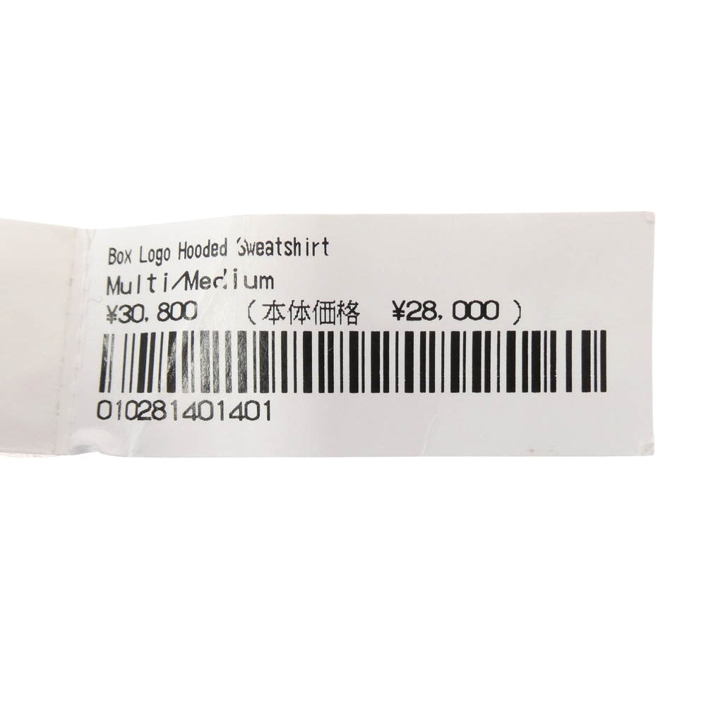 Supreme シュプリーム 24AW Box Logo Hooded Sweatshirt ボックス ロゴ フーディー スウェットシャツ パーカー マルチカラー系 M【中古】