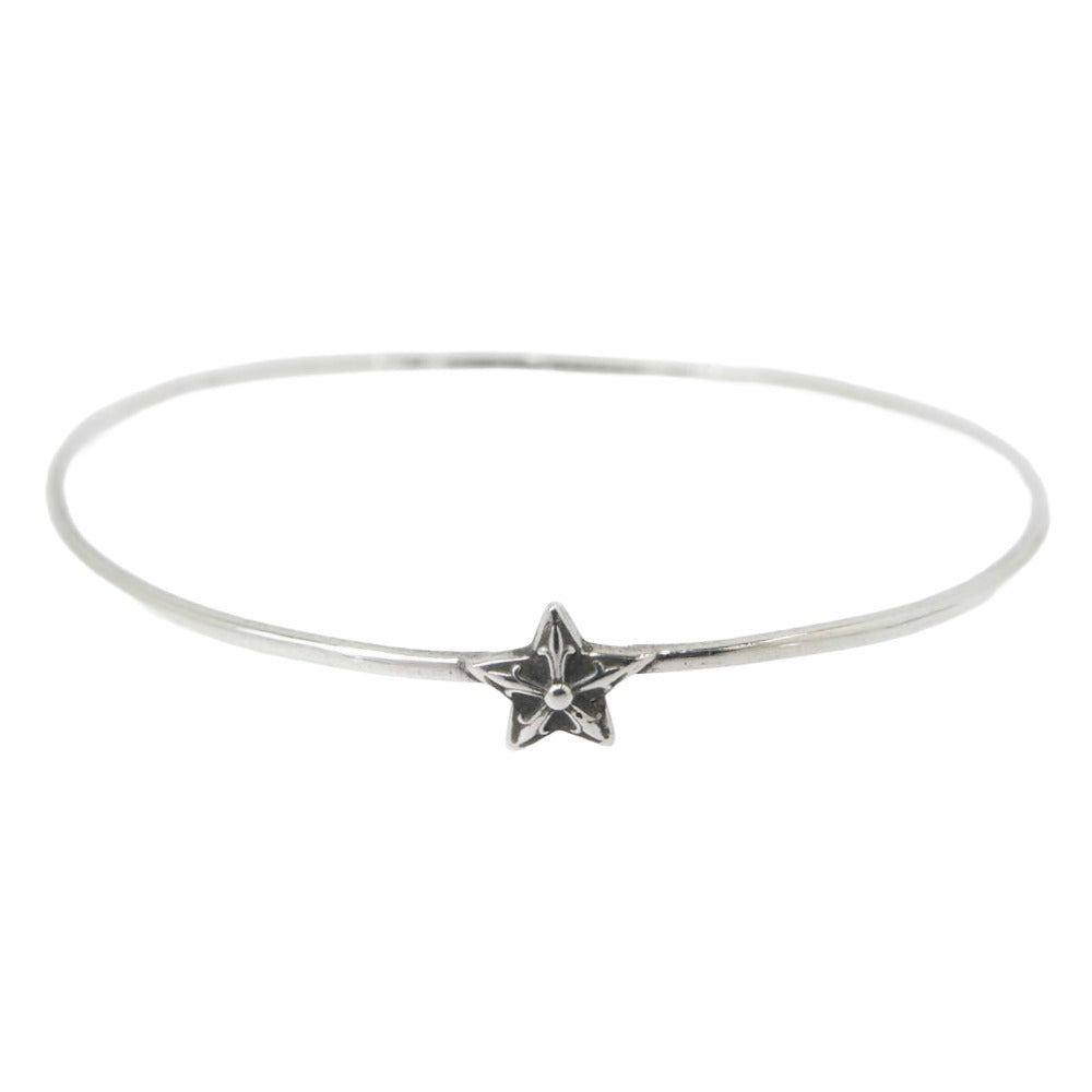 CHROME HEARTS クロムハーツ（原本無） BUBBLGM STAR バブルガム スター バングル シルバー系【中古】 CHROME HEARTS クロムハーツ（原本無） BUBBLGM STAR バブルガム