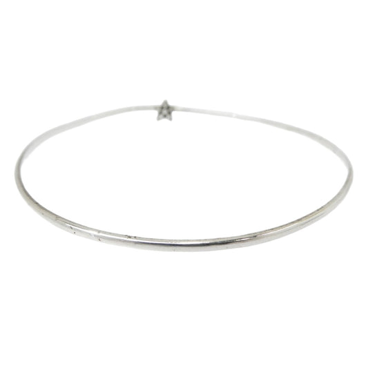 CHROME HEARTS クロムハーツ(原本無) BUBBLGM STAR バブルガム スター バングル シルバー系【中古】