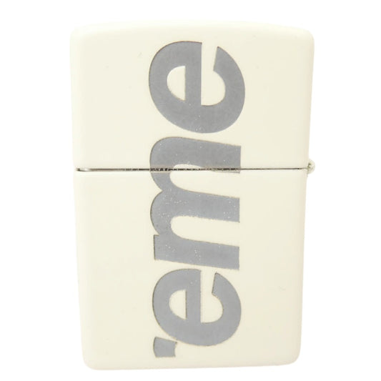 Supreme シュプリーム 20SS Glow-in-the-Dark Zippo グロー イン ザ ダーク ジッポ ライター オフホワイト系 グレー系【極上美品】【中古】