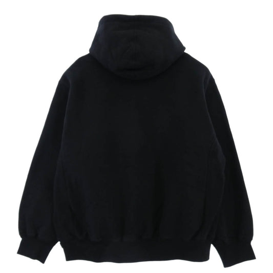 Supreme シュプリーム 25SS Reverse Hooded Sweatshirt リバース フーデッド スウェットシャツ フーディー パーカー ブラック系 M【中古】