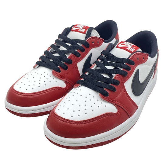 NIKE ナイキ 21年製 HQ6998-600 AIR JORDAN 1 RETRO LOW OG Chicago エアジョーダン1 レトロ ロー OG シカゴ ローカット スニーカー レッド系 ホワイト系 ブラック系 26cm【新古品】【未使用】【中古】